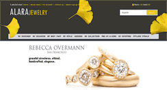 Desktop Screenshot of alarajewelry.com